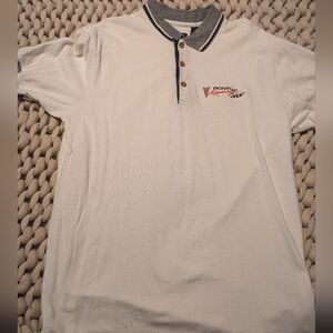 Pontiac Racing White Polo - Large
